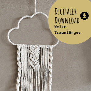 Makramee Wolke DIY-Videoanleitung