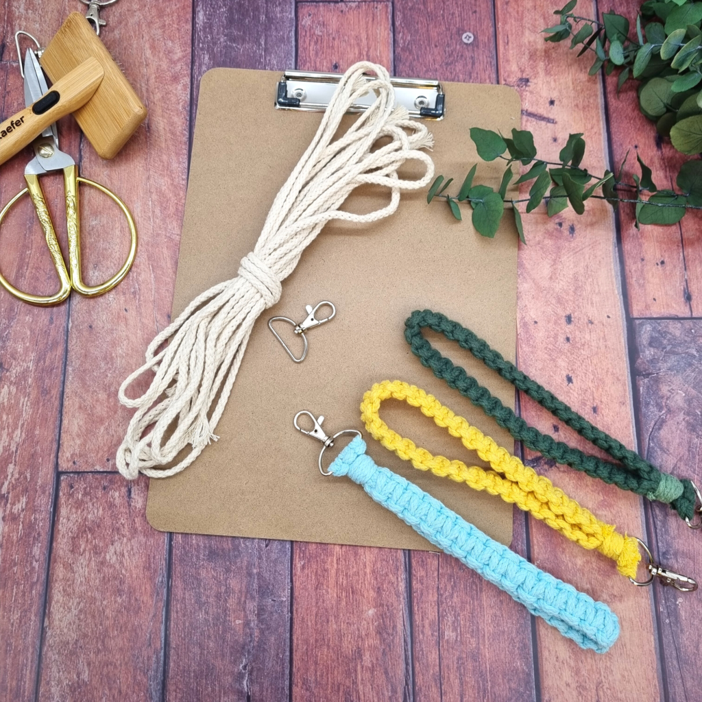 Kinder DIY- Makramée Anhänger Videoanleitung-Wunderland - geigenkaefer